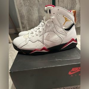 AIR JORDAN 7 RETRO 'CARDINAL' 2022 MEN SIZE 8.5